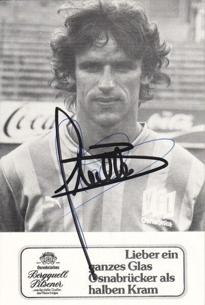 Autogramm Fussball | VfL Osnabrück | 1985 | Heikko GLÖDE