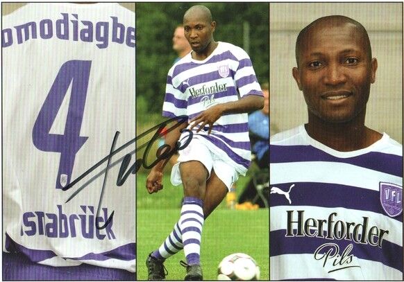 Autogramm Fussball | VfL Osnabrück | 2008 | Darlington OMADIAGBE