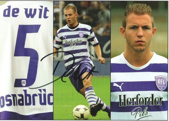 Autogramm Fussball | VfL Osnabrück | 2008 | Pierre DE WIT