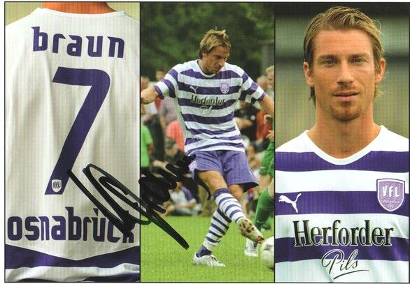 Autogramm Fussball | VfL Osnabrück | 2008 | Marvin BRAUN