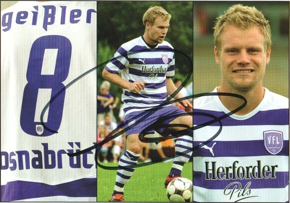 Autogramm Fussball | VfL Osnabrück | 2008 | Tom GEISSLER