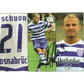 Autogramm Fussball | VfL Osnabrück | 2008 | Marcel SCHUON