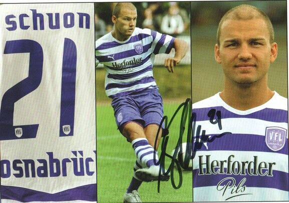 Autogramm Fussball | VfL Osnabrück | 2008 | Marcel SCHUON