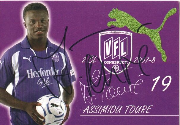 Autogramm Fussball | VfL Osnabrück | 2007 | Assimiou TOURE