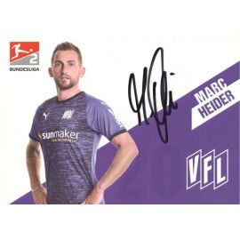 Autogramm Fussball | VfL Osnabrück | 2019 | Marc HEIDER