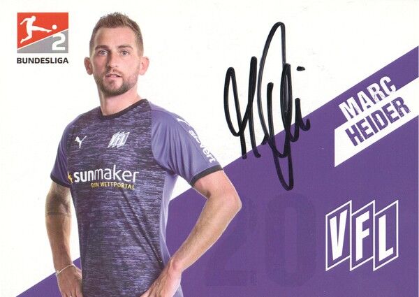 Autogramm Fussball | VfL Osnabrück | 2019 | Marc HEIDER