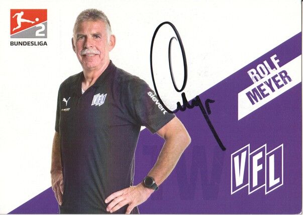 Autogramm Fussball | VfL Osnabrück | 2019 | Rolf MEYER