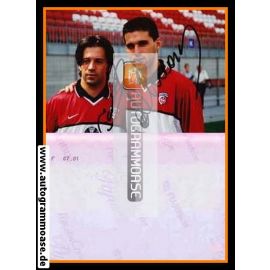 Autogramme Fussball | 1. FC Kaiserslautern | 2001 Foto | DOMINGUEZ + LINCOLN 