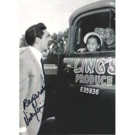 Autogramm Film (USA) | Vicky TIU | 1963 Foto (Filmszene SW XM) Elvis Presley KINDERSTAR