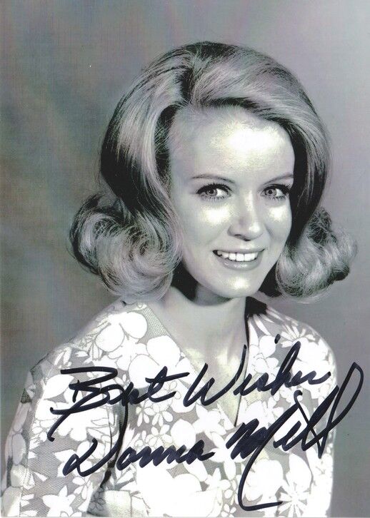 Autogramm Film (USA) | Donna MILLS | 1960er Foto (Portrait SW XM)