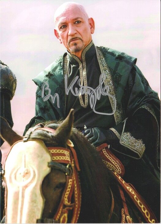 Autogramm Film (UK) | Ben KINGSLEY | 2010 Foto (Filmszene Color XM) "Prince Persia"