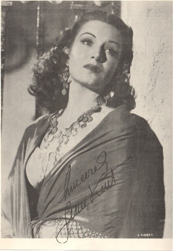 Autogramm Film (UK) | Jean KENT | 1946 (Portrait SW XM) "Caravan" 1