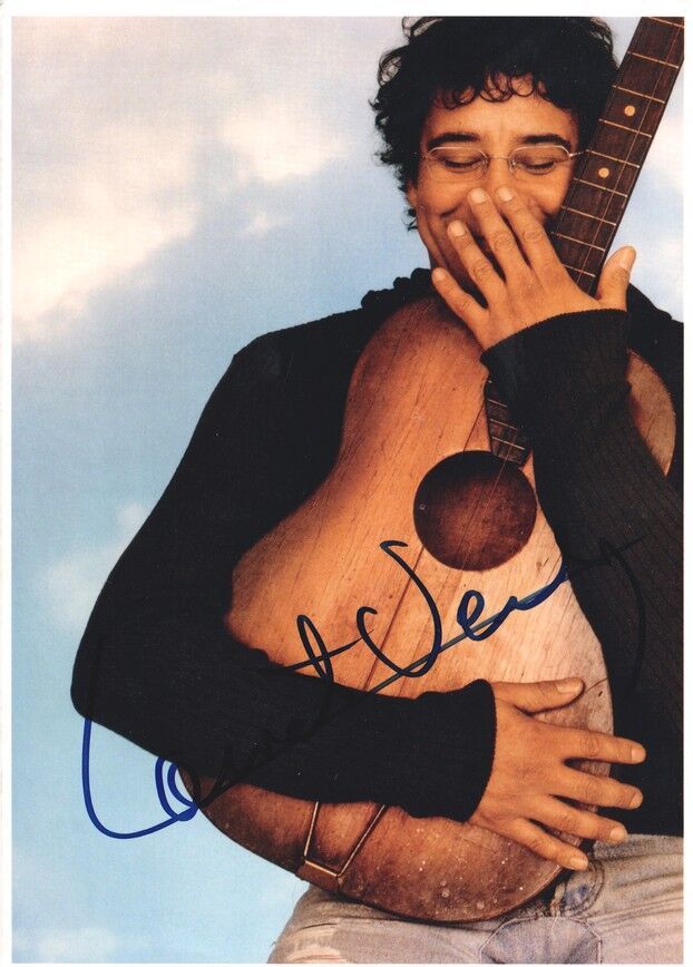 Autogramm Pop (FR) | Laurent VOULZY | 2000er Foto (Portrait Color XM) 2