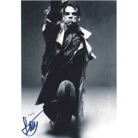 Autogramm Film (FR) | Denis LAVANT | 1986 Foto (Portrait SW XM) "Mauvais Sang"