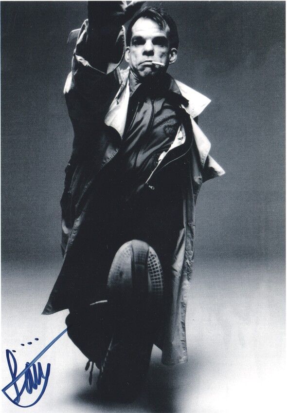 Autogramm Film (FR) | Denis LAVANT | 1986 Foto (Portrait SW XM) "Mauvais Sang"
