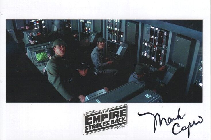Autogramm Film (USA) | Mark CAPRI | 1980 Foto (Filmszene Color XM) "Star Wars"