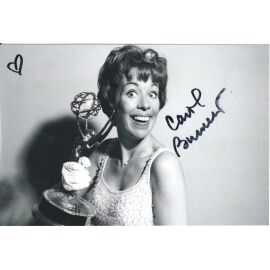 Autogramm Film (USA) | Carol BURNETT | 1963 Foto (Portrait SW XM) Emmy