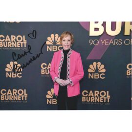 Autogramm Film (USA) | Carol BURNETT | 2023 Foto (Portrait Color XM) 90 Years