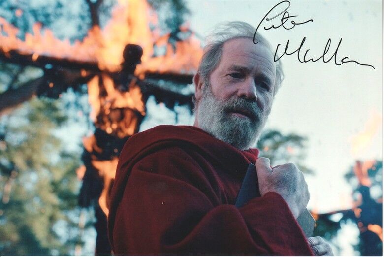Autogramm Film (UK) | Peter MULLAN | 2020 Foto (Filmszene Color XM) "Cursed"
