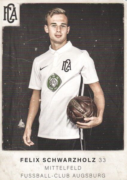 AK Fussball | FC Augsburg | 2018 Retro | Felix SCHWARZHOLZ