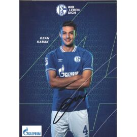 Autogramm Fussball | FC Schalke 04 | 2020 | Ozan KABAK