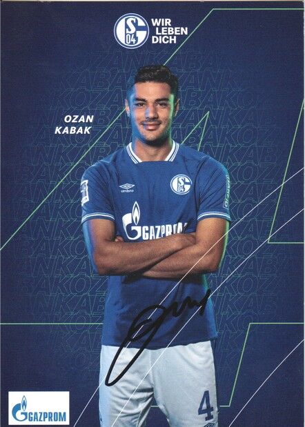 Autogramm Fussball | FC Schalke 04 | 2020 | Ozan KABAK