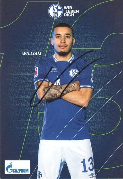 Autogramm Fussball | FC Schalke 04 | 2020 | WILLIAM