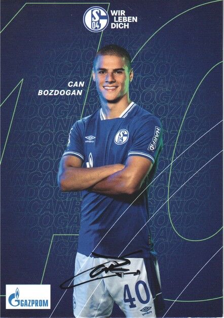 Autogramm Fussball | FC Schalke 04 | 2020 | Can BOZDOGAN