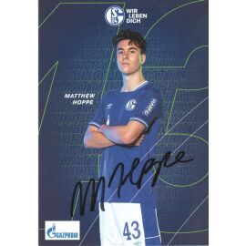 Autogramm Fussball | FC Schalke 04 | 2020 | Matthew HOPPE