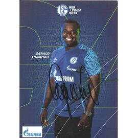 Autogramm Fussball | FC Schalke 04 | 2020 | Gerald ASAMOAH