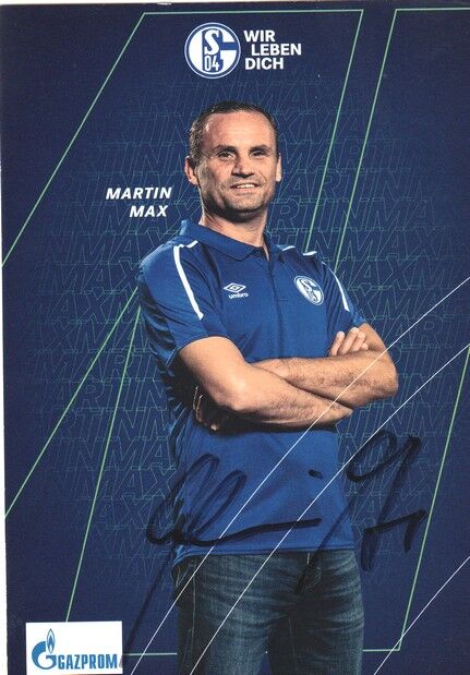 Autogramm Fussball | FC Schalke 04 | 2020 | Martin MAX