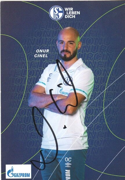 Autogramm Fussball | FC Schalke 04 | 2020 | Onur CINEL