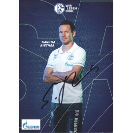 Autogramm Fussball | FC Schalke 04 | 2020 | Sascha RIETHER