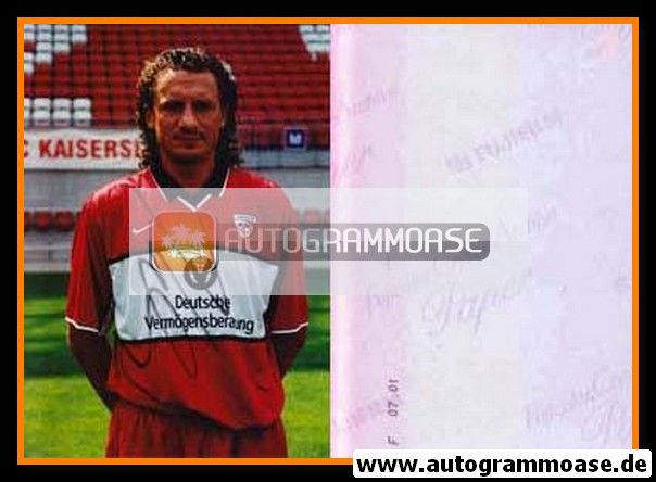 Autogramm Fussball | 1. FC Kaiserslautern | 2001 Foto | Harry KOCH (Stadion)