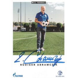 Autogramm Fussball | FC Schalke 04 | 2018 | Rüdiger ABRAMCZYK