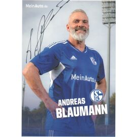 Autogramm Fussball | FC Schalke 04 | 2022 TM | Andreas BLAUMANN