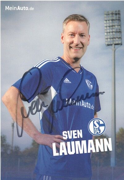 Autogramm Fussball | FC Schalke 04 | 2022 TM | Sven LAUMANN