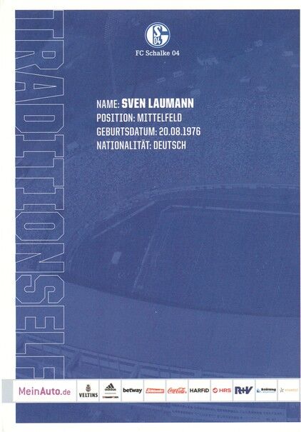 Autogramm Fussball | FC Schalke 04 | 2022 TM | Sven LAUMANN