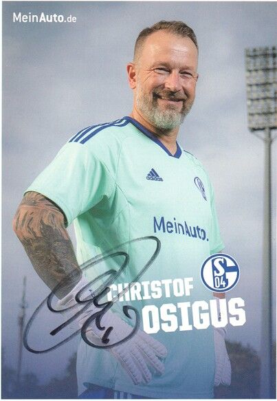 Autogramm Fussball | FC Schalke 04 | 2022 TM | Christof OSIGUS