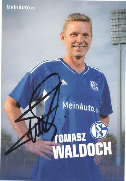Autogramm Fussball | FC Schalke 04 | 2022 TM | Tomasz WALDOCH