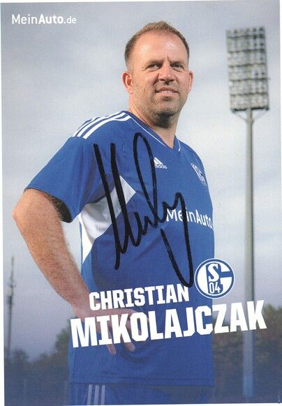 Autogramm Fussball | FC Schalke 04 | 2022 TM | Christian MIKOLAJCZAK