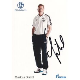 Autogramm Fussball | FC Schalke 04 | 2012 | Markus GISDOL