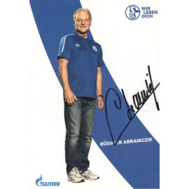 Autogramm Fussball | FC Schalke 04 | 2019 | Rüdiger ABRAMCZIK