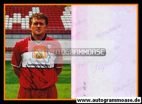 Autogramm Fussball | 1. FC Kaiserslautern | 2001 Foto | Olaf MARSCHALL (Stadion)