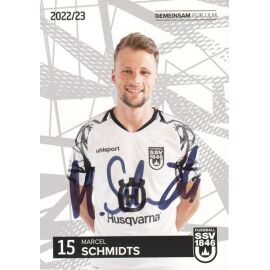 Autogramm Fussball | SSV Ulm 1846 | 2022 | Marcel SCHMIDTS