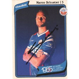 Autogramm Fussball | Hansa Rostock | 2025 | Marco SCHUSTER
