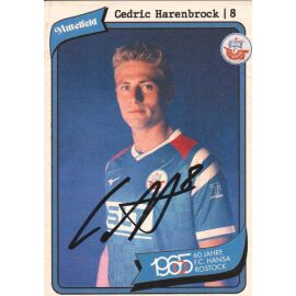 Autogramm Fussball | Hansa Rostock | 2025 | Cedric HARENBROCK