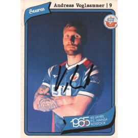 Autogramm Fussball | Hansa Rostock | 2025 | Andreas VOGLSAMMER