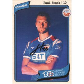 Autogramm Fussball | Hansa Rostock | 2025 | Paul STOCK