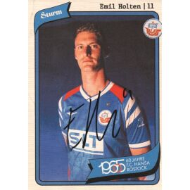 Autogramm Fussball | Hansa Rostock | 2025 | Emil HOLTEN